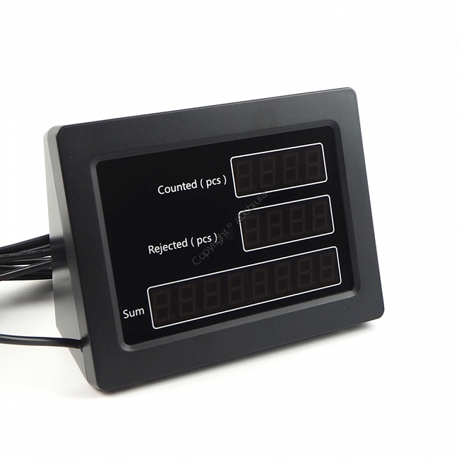 Wyświetlacz zewnętrzny dwustronny LED do liczarki Glover GC-180, GC-250, GC-500