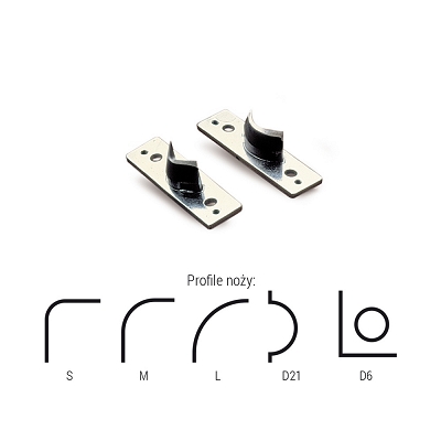 Wymienne noże do zaokrąglacza AE-1 - nóż typ M